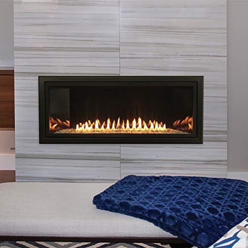 Empire Boulevard Vent-Free 36-in Propane Linear IP Fireplace with Thermostat Variable Remote Control