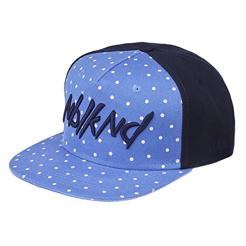 Nebelkind Unisex Snapback Cap Dotty Punkte Kappe Blau One Size