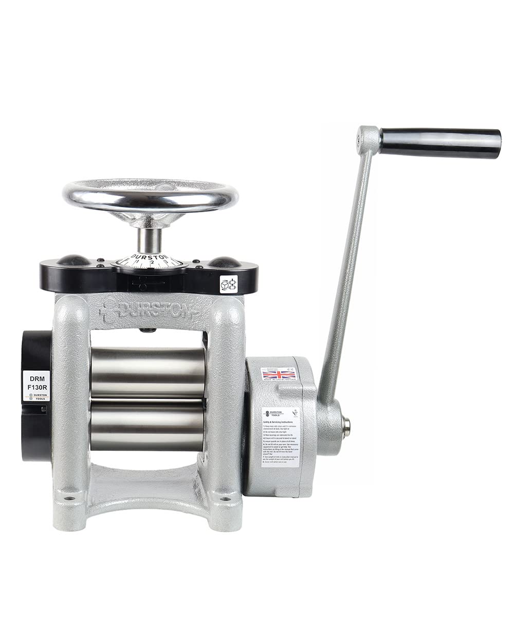 Durston Durston 130mm Flat Rolling Mill with Reduction Gear Model DRM F130r