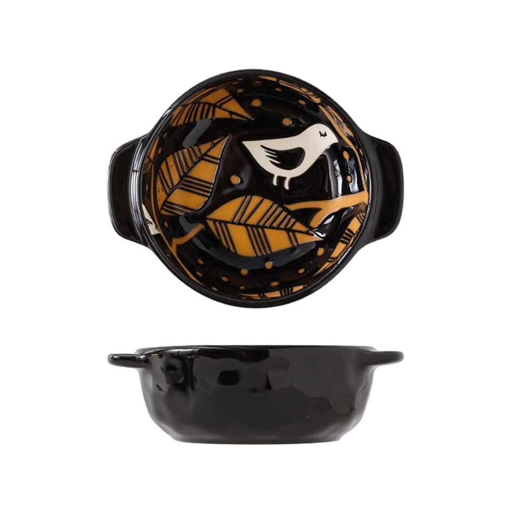 Ramequins En Porcelaine 12 Oz, Lot De 2, Four, Bols À Pouding, Plats À Soufflé, Pour Crème Brûlée, Desserts, Passe Au Micro-ondes, Au Congélateur Et Au Lave-vaisselle-E