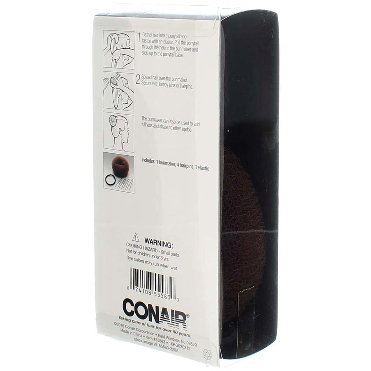 Conair Bun Maker Set, 2 pk