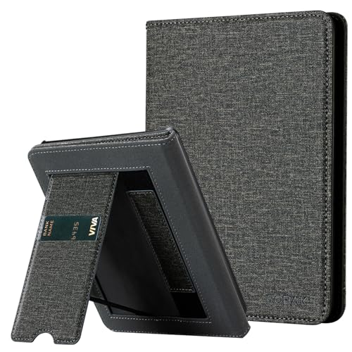 Image of CoBak Case with Stand for 6.8 inch E-Book Reader -Cover with Auto Sleep Wake,Card Slot,Hand Strap Feature - Fits 11th Generation（not Compatible with Meebook /KoBo）