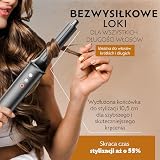 Multistyler 5 w 1 – lokówka do włosów i szczotka do włosów o prędkości 110 000 obr./min – szczotka z ciepłym powietrzem/Hair Dryer Brush/Air Styler do dużych loków, objętości i gładkich włosów