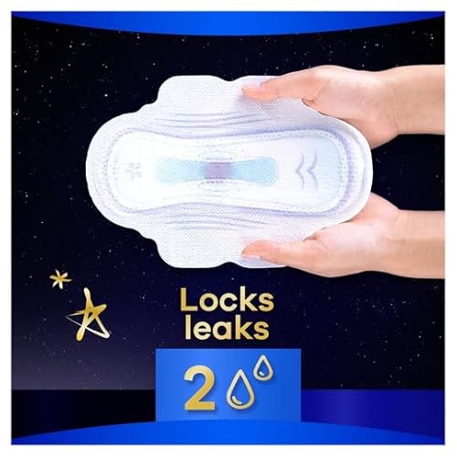 Always Ultra Secure Night (Größe 4) Damenbinden mit Flügeln, 18 pro Packung, 3 Stück, insgesamt 54 Stück – Bild 4