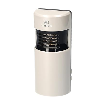 F FABOBJECTS ozobioth Portable Ozone Generator Air Purifier with Timing/Cycle Mode Wall Air Cleaner Eliminate Odor Formaldehyde Pollen Particles Rechargable Air ener Sterilizer for Room Office