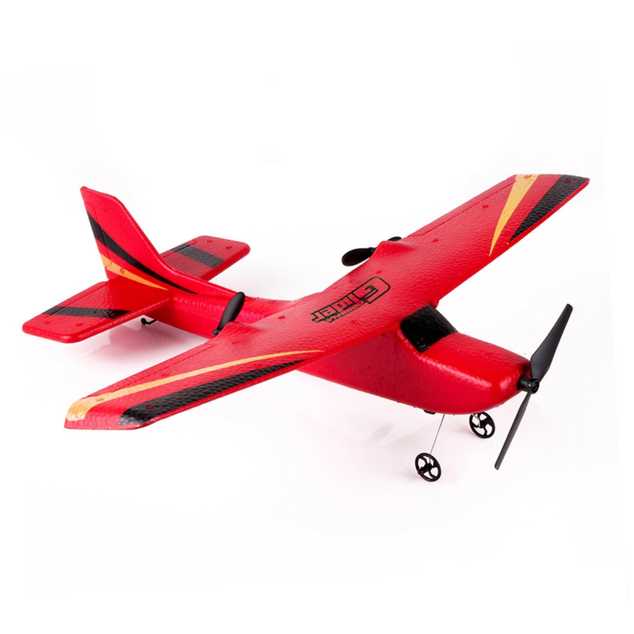 ibasenice Aereo Telecomandato Aliante 2.4g 6 Assi Stabilizzatore Integrato in Schiuma Epp Leggero e Facile da Trasportare per Bambini
