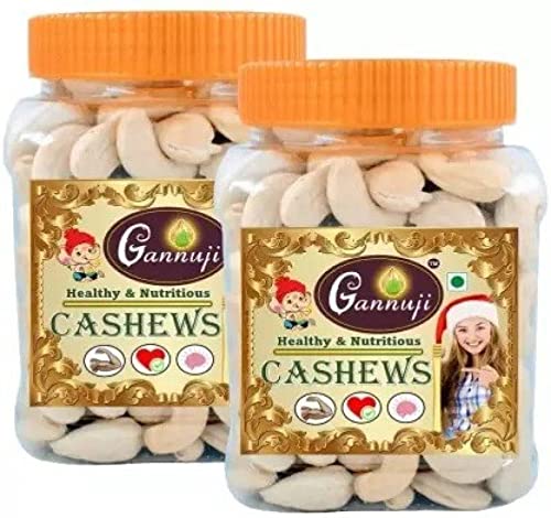 Gannuji Cashew Nuts W180 1kg Whole White King Size, Dry Fruits Cashews, (Cashew, 1000 gram) (500gm X 2 Jar) Kaju 1 Kg (B09H7C5X7K) Amazon Price History, Amazon Price Tracker