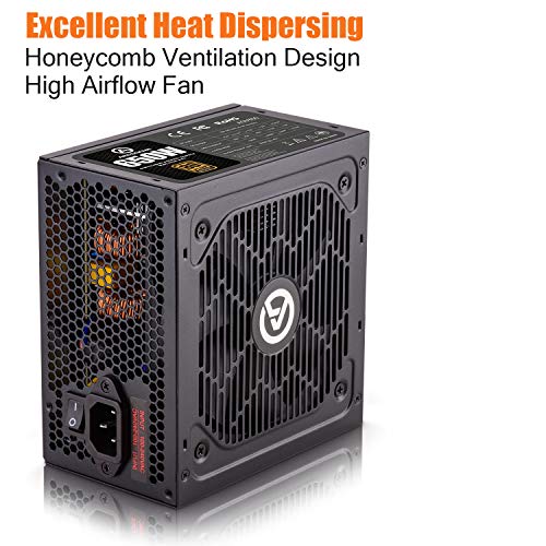 Image of ARESGAME Power Supply 650W 80+ Bronze Certified PSU (AGV650)