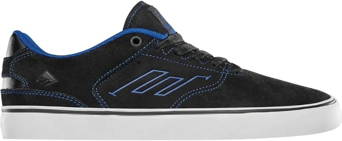 Emerica Men's The Reynolds Low Vulc Skate Shoe 5.5 Medium US Black/Blue
