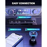 COMSOON FM Transmitter Bluetooth Car Adapter MP3 Player - Image 5