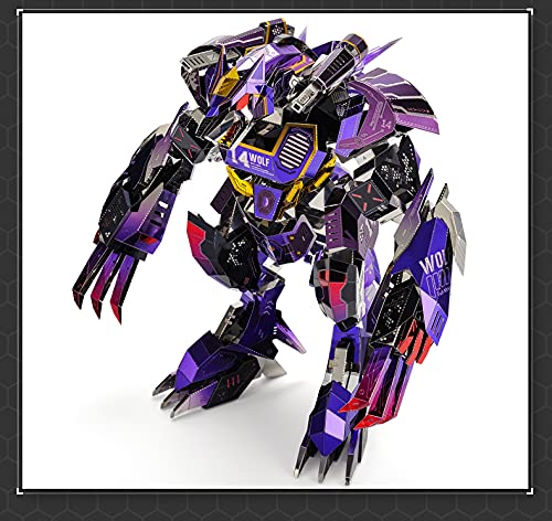 Microworld Werewolf 3D Metal Model Kits Diy Assemble Puzzle Laser Cut Jigsaw Toy D014 #TOP3