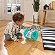 Baby Einstein Chase & Tap Earl Krabbelspielzeug, mit Spiegel und Musik, ab 6 Monaten