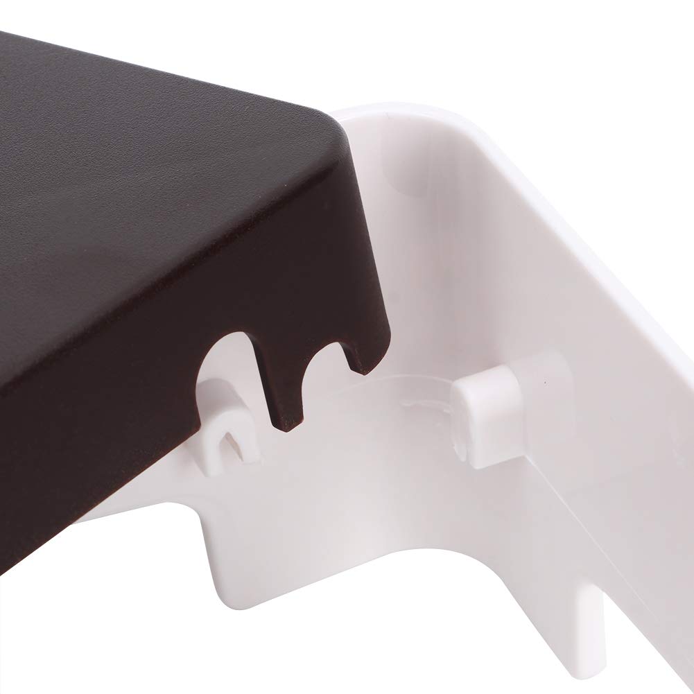Mesa de alimentación para Mascotas, plástico Ajustable, Elevado, Soporte para Cuenco de Agua y Comida, Almohadilla Antideslizante, dispensador de alimentador, Accesorio, Hora de (Grande)