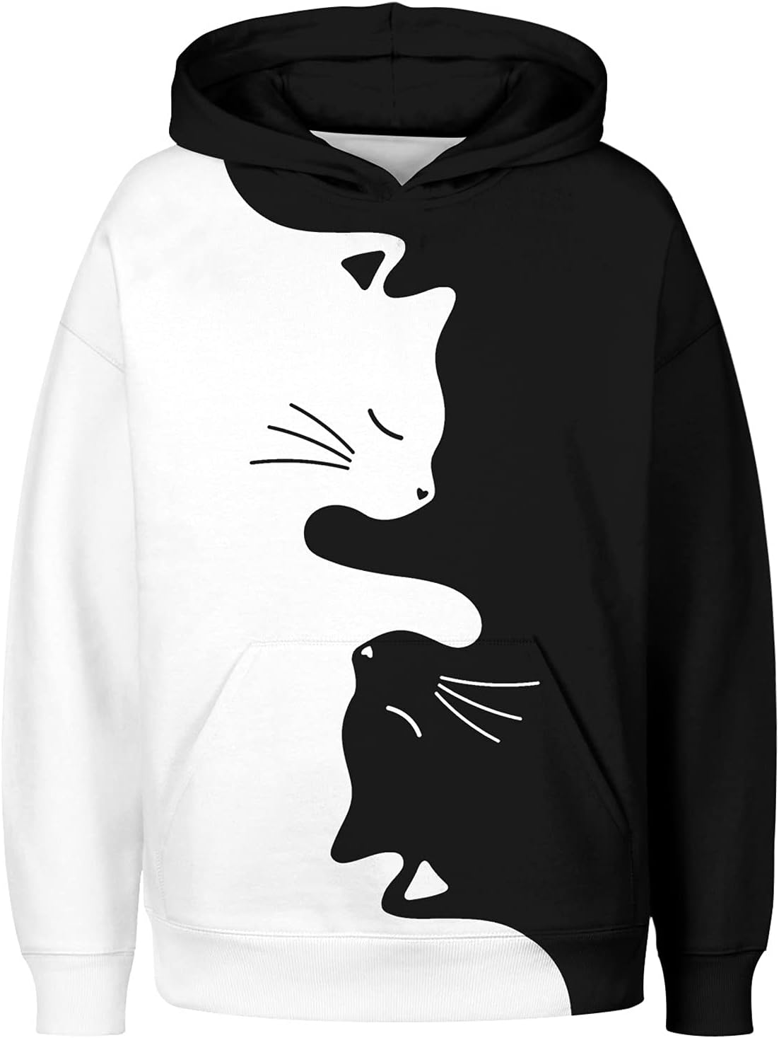 Imprimé « Être Humain » Sweats À Capuche Hommes Sweat Shirt - Temu France