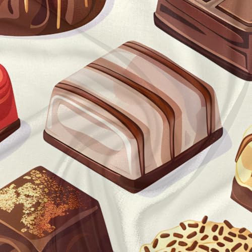 Chocolate Silk Like Head Scarf for Women Silk Satin Neck Scarf 23.6" x 23.6" Breathable Lightweight Printed Bandana Square Scarf for Hair Wrapping, Sleeping3