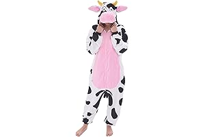 Pink Cow Onesie Costume: Your Bovine Snuggle Buddy