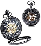 Einzigartiges Geschenk: Möchten Sie Ihrem Vater oder Freund ein unvergessliches Geschenk machen? Die Taschenuhr wurde entwickelt, um ein Jubiläum, einen Geburtstag, eine Hochzeit, einen Valentinstag oder Weihnachten zu feiern.