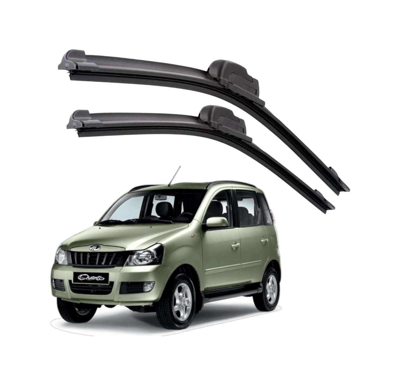 Car Windshield Wiper Blades Suitable With Mahindra Quanto - Set of 2Pc (D-24, P-16)-picture-24