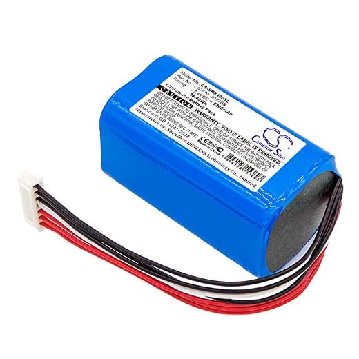 TECHTEK baterie ersätter ID770, för JD770B kompatibel med [SONY] SRS-XB40, SRS-XB41