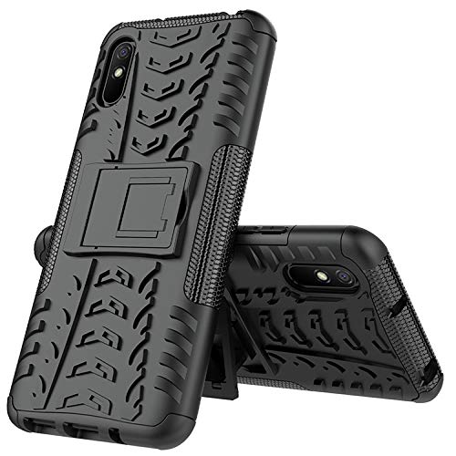 Image of Glasgow Back Case Cover Designed for Mi Redmi 9i - Black