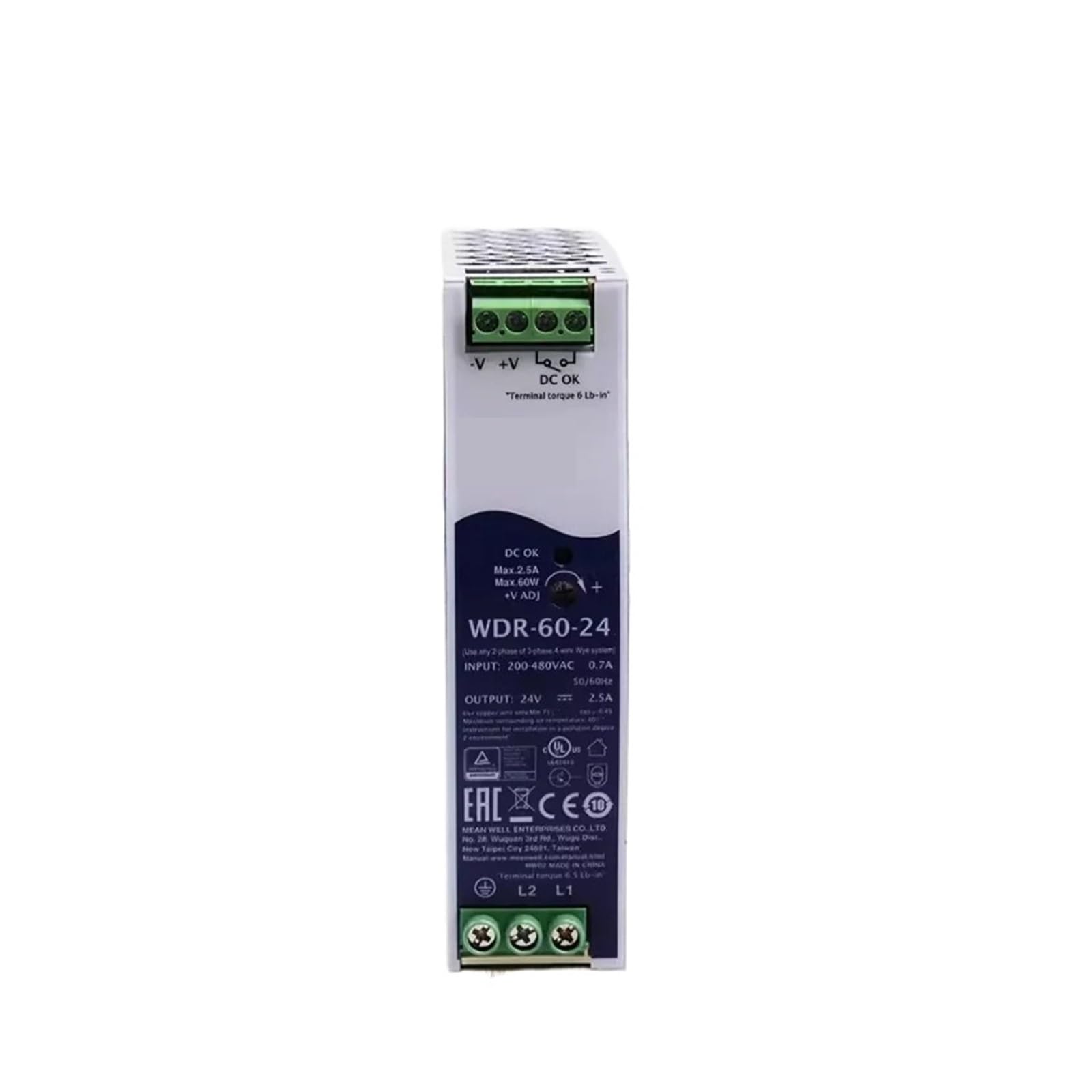 BALYDLUL WDR-60-24 60W Power Supply WDR-60 24V 2.5A