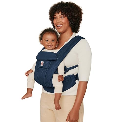 Ergobaby Omni - Portabebés Deluxe para recién nacidos a niños pequeños, transpirables, para el verano, portabebés para todas las posiciones con