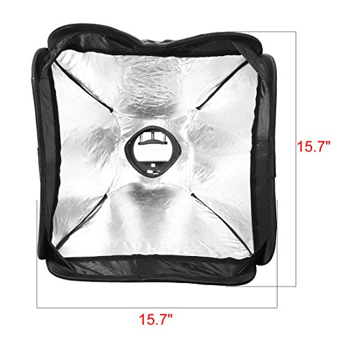 Aexit Protable 40cmx40cm Studio Flash Light Foldable Soft Box Diffuser Reflector (7553f8333a561a4ee05a436ed8591625)