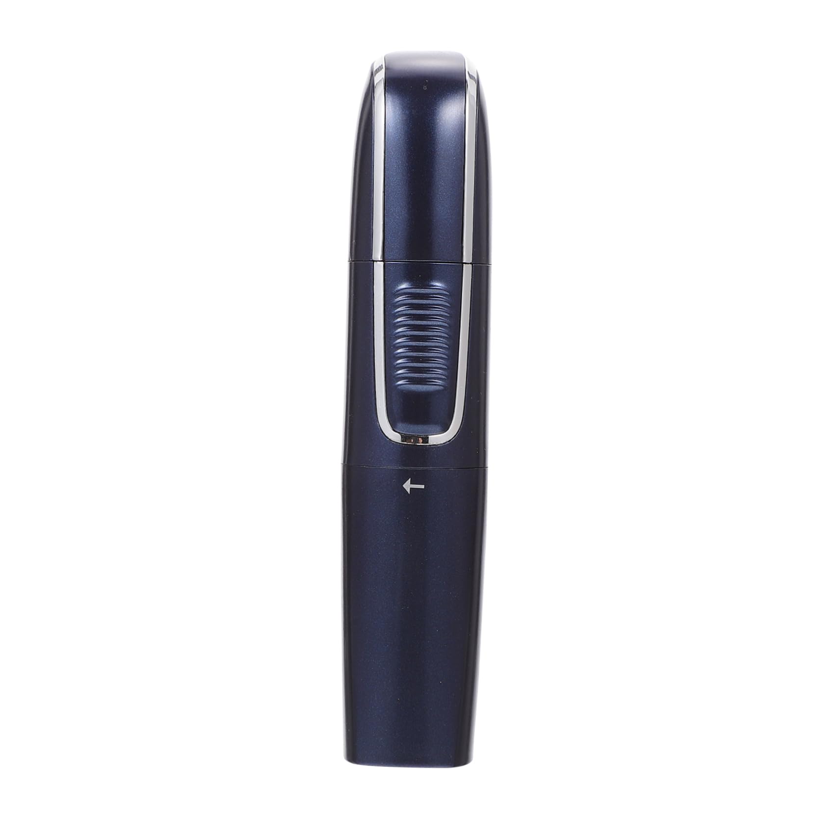 Recortador de Vello Nasal Eléctrico USB para Hombres Azul | Cabezal Lavable, Abs y Acero Inoxidable, Diseño de Cabeza Abombada, para Cejas y Brazos