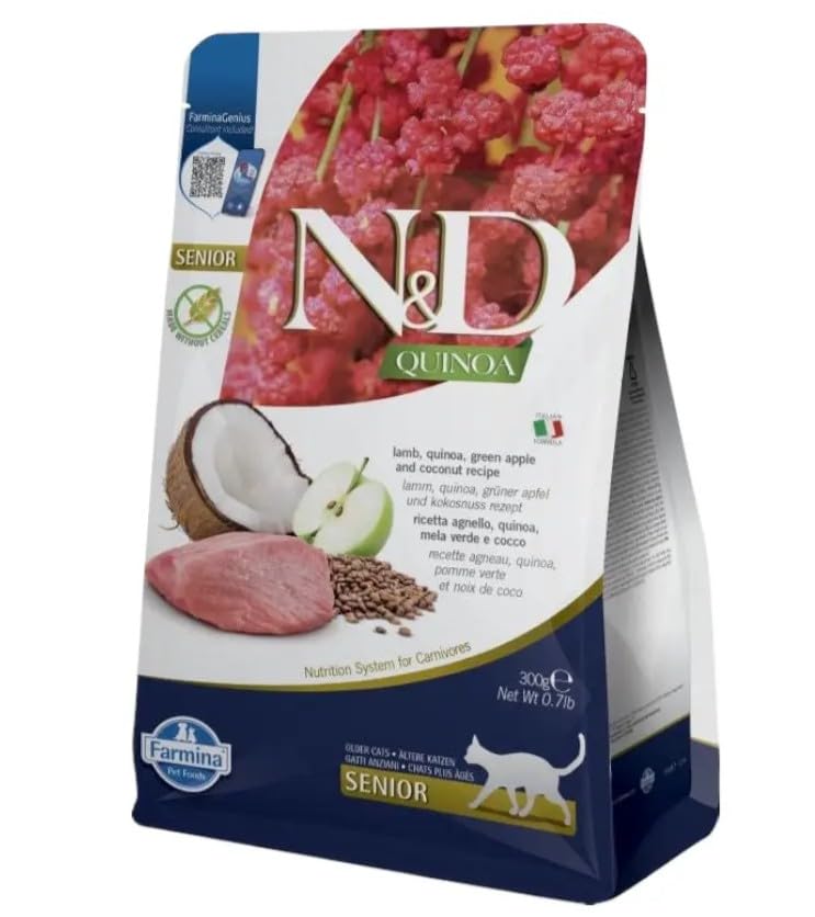FARMINA ND Cat Quinoa Senior Cordero 1,5KG