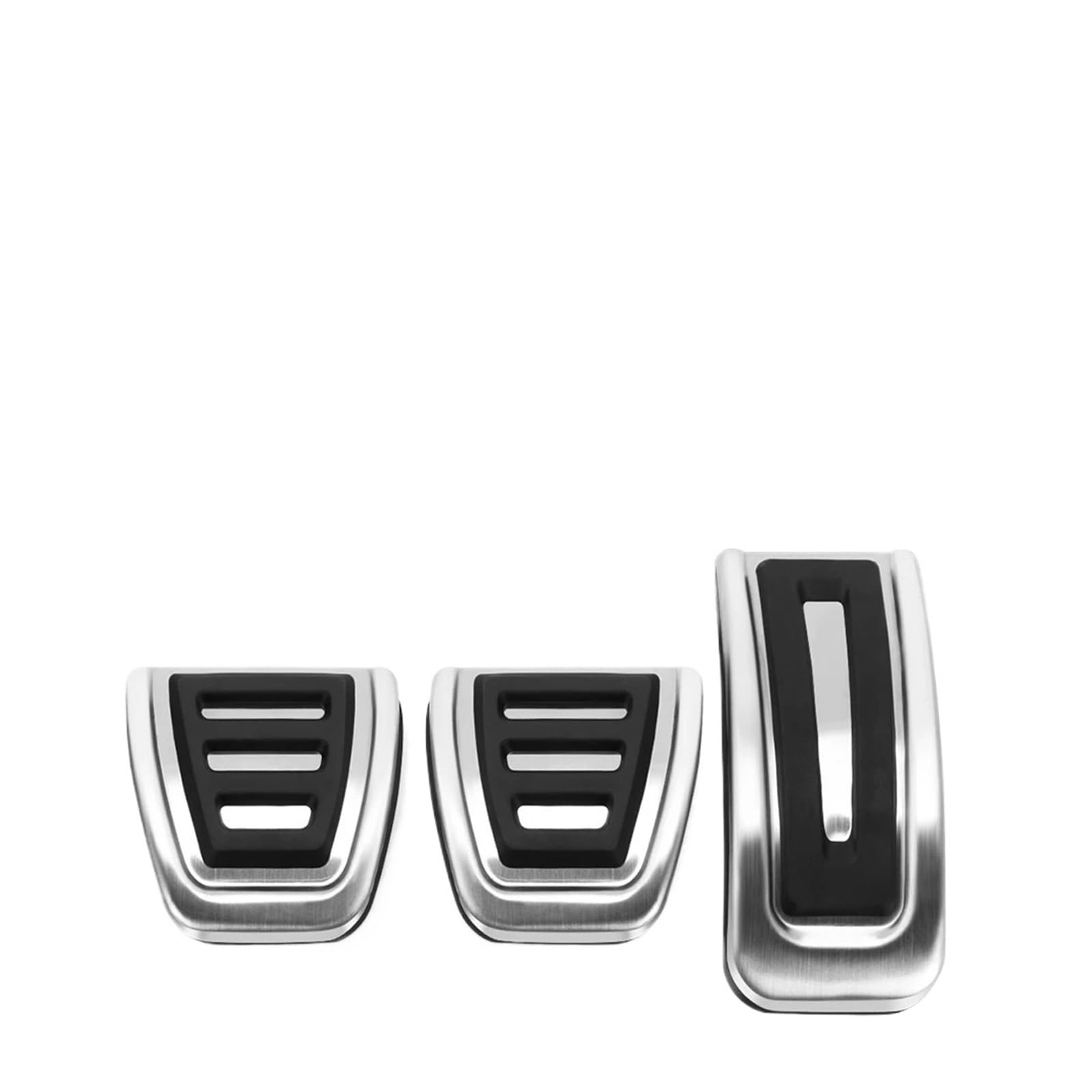 SHGUOMSC Stainless Steel Accelerator Brake Pedal Cover For A1 A2 A3 S3 TT Car Clutch Gas Pedals(MT)