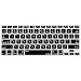 Kuzy - Hebrew Keyboard Cover for MacBook Pro 13" 15" 17 inch (with or w/out Retina Display) Silicone Skin for iMac and MacBook Air 13 inch - Hebrew/English