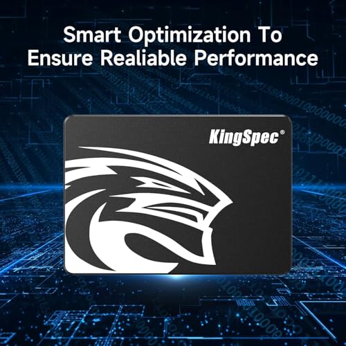 Image of KingSpec 8TB 2.5 SSD SATA III Internal - 550MB /s Read, 520MB /s Write with 3D NAND Flash, for Laptop & Desktop PC Upgrade