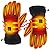 SVPRO Heated Gloves Men Women Rechargeable Battery Powered Heating Gloves Electric Thermal Ski Gloves Winter Warm Heated Hand Warmer for Hunting Fishing Skiing Cycling