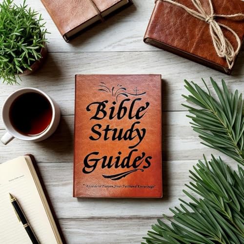 2025 new daily devotional journalbible study guide and workbook for beginners 66-page bible study guide based notebook with daily scripture quotes prayer reflections religious notebook
