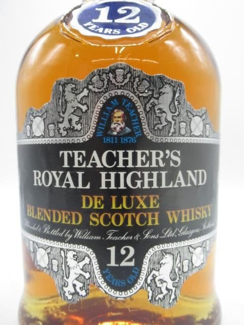 Amazon.co.jp: 【古酒】 ティーチャーズ 12年 ロイヤルハイランド 特級