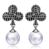 majorica pendientes perla negra * Servicio y entrega * MYMISS ofrece una garantía de devolución de dinero de 30 días y un servicio de garantía de 12 meses; Su mensaje será respondido dentro de 24 horas; Compramos Swarovski de cristal o perla como materia prima y se fabricaron cuidadosamente en nuestros talleres independientes. Estas joyas pertenecen a MYMISS, no a Swarovski; Enviado por Amazon, disfrute de una entrega rápida y segura.