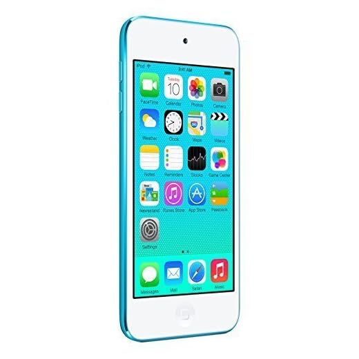 Apple iPod Touch 16GB Blue (5th Generation) (Renewed)