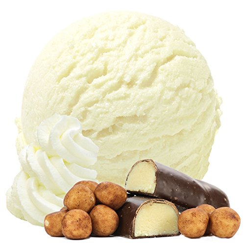 Sabor de crema de mazapán 1 Kg Helado de Gino Gelati helado suave en polvo para su máquina de helados