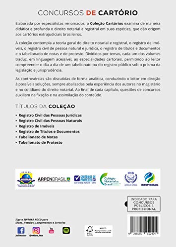 CONCURSOS DE CARTÓRIO - PRÁTICA PARA SEGUNDA FASE - 6ª ED - 2021: Prática Para a Segunda Fase