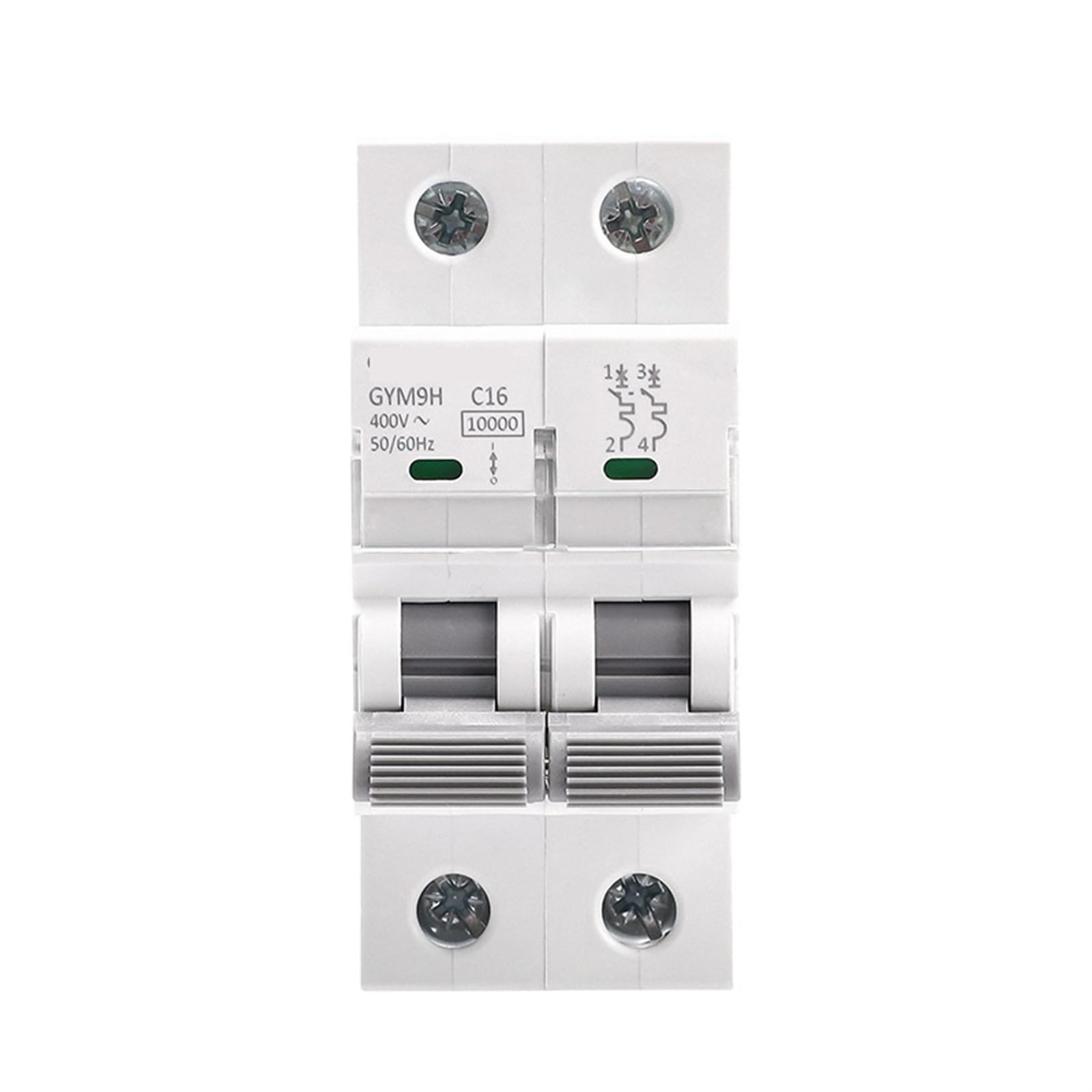 Disjoncteur 2P 25A GYM9H 10KA pour la protection de circuit électrique 220V