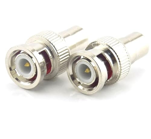 BW 20 St&uuml;ck BNC Stecker auf RCA Buchse Adapter f&uuml;r Sicherheit CCTV-Kamera-System