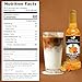 Syruvia Pumpkin Spice Coffee Syrup, Flavored Syrup for Drinks, Lattes, and Desserts – 25.4 fl oz, With Pump