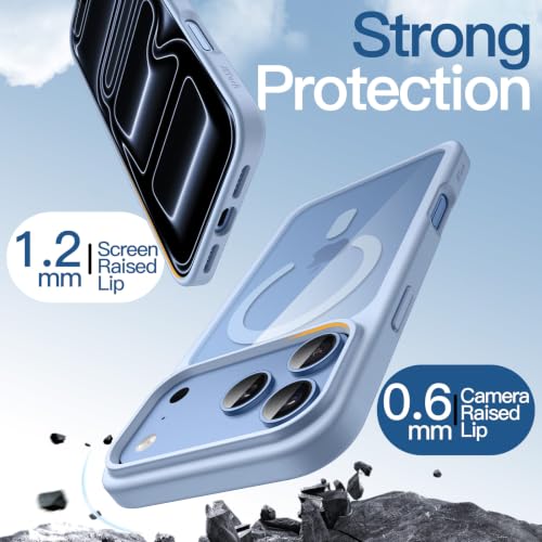 Image of JETech Magnetic Cover Case for iPhone New Pro, Light Blue
