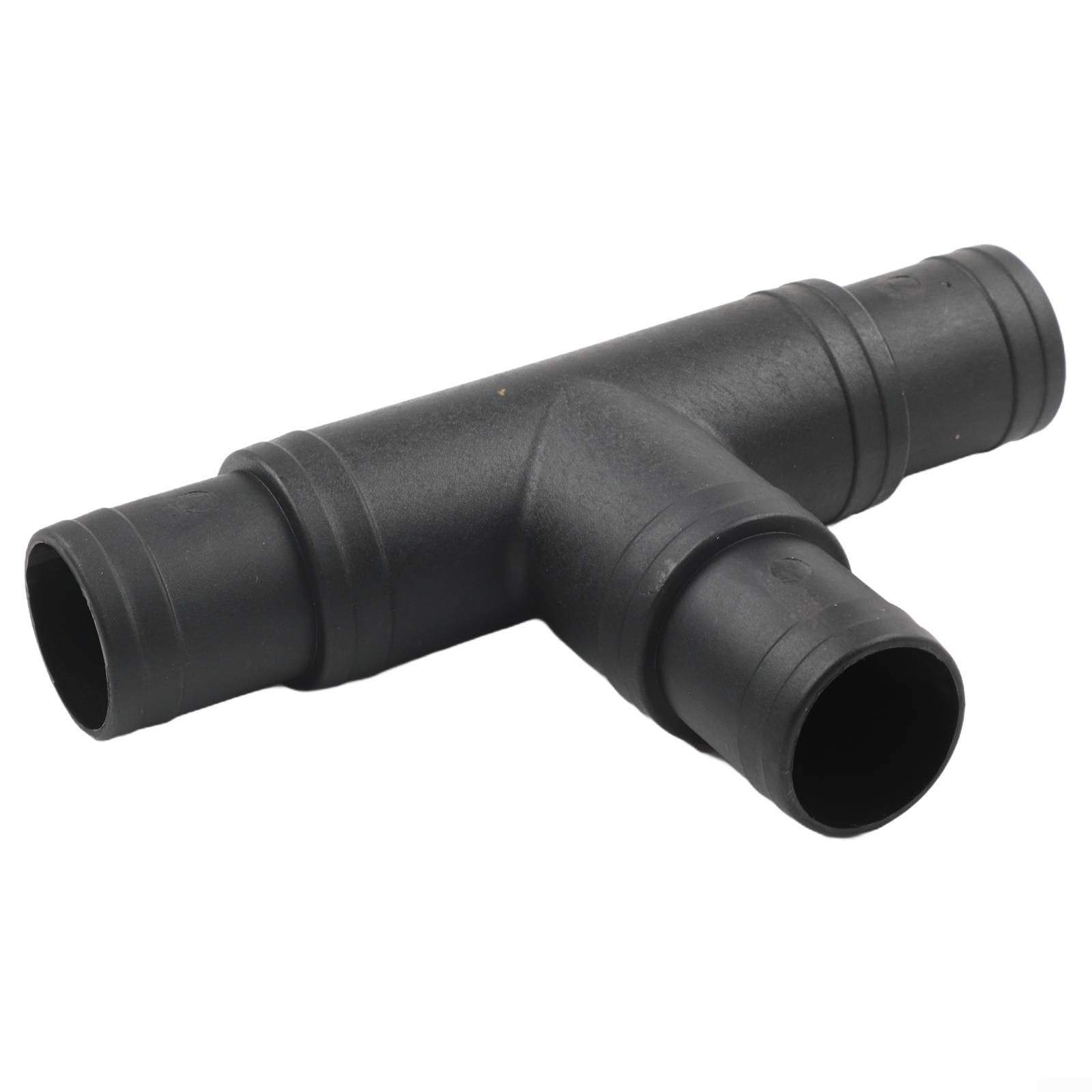 Válvula desviadora de tres vías 1.5 pulgadas, adaptador de manguera y kit de conversión, válvula direccional de fontanería de piscina (negro)