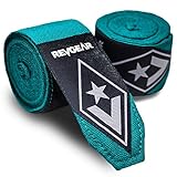 Revgear 180-Inch Elastic Hand Wraps, Turquoise