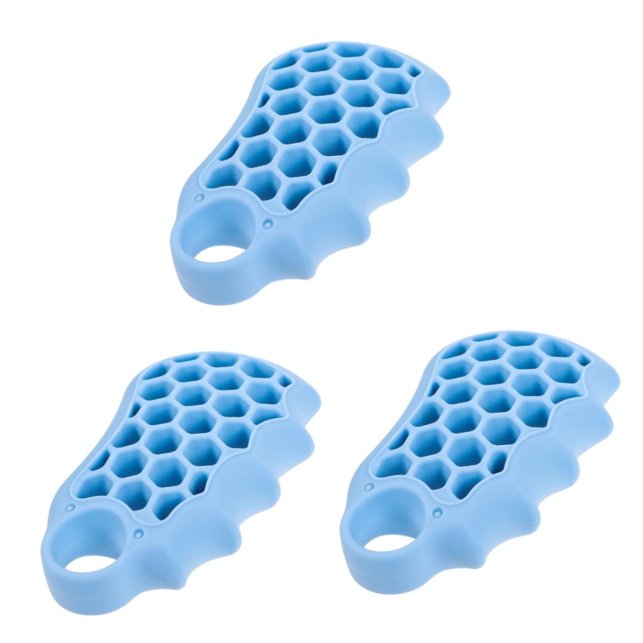 Healeved 3piezas Agarre Fortalecedor De Manos Ejercitador De Dedos Anillo De Entrenamiento De Fuerza para Antebrazo para Rehabilitación y Ejercicio Casa