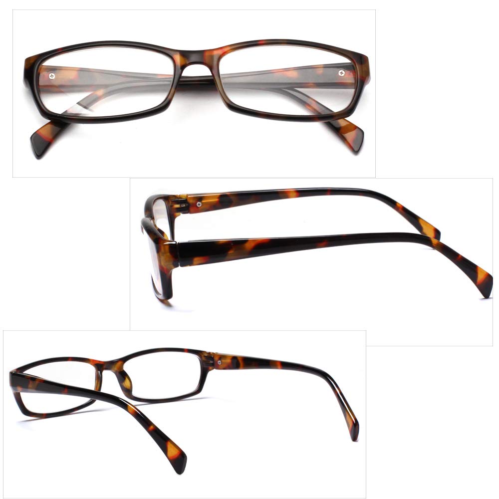 5 Stück Lesebrille Blau Licht Blockiert Ermüdung Augen Leser Herren 5 Stück Schildkröten 2,25) 5er Pack Medium Schildkröten 5er Pack Schildkröten 5er Pack M Schildkröten Medium