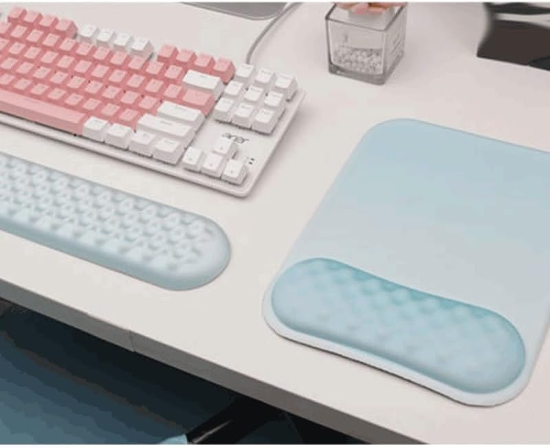 Office Non-Slip Keyboard Typing Artifact Hand-held Skin-Friendly Stain-Resistant Pad Hand Guard Carpal image 2