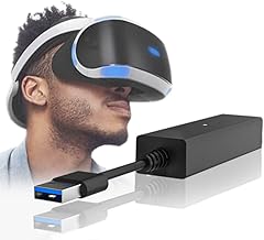 PSVR Camera Adapter for PS5 Game Console,PS VR Converter Cable for PS4 Host Camera,Play PSVR on PS5