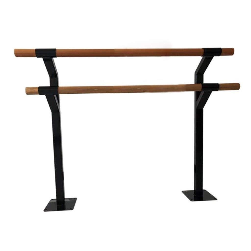Dance Bar, Ballet Bar, Double Bar, Ballet Bar, Floor Fixed Classic Stretching for Home or Studio Exercise Equipment Bar for Children and Adults